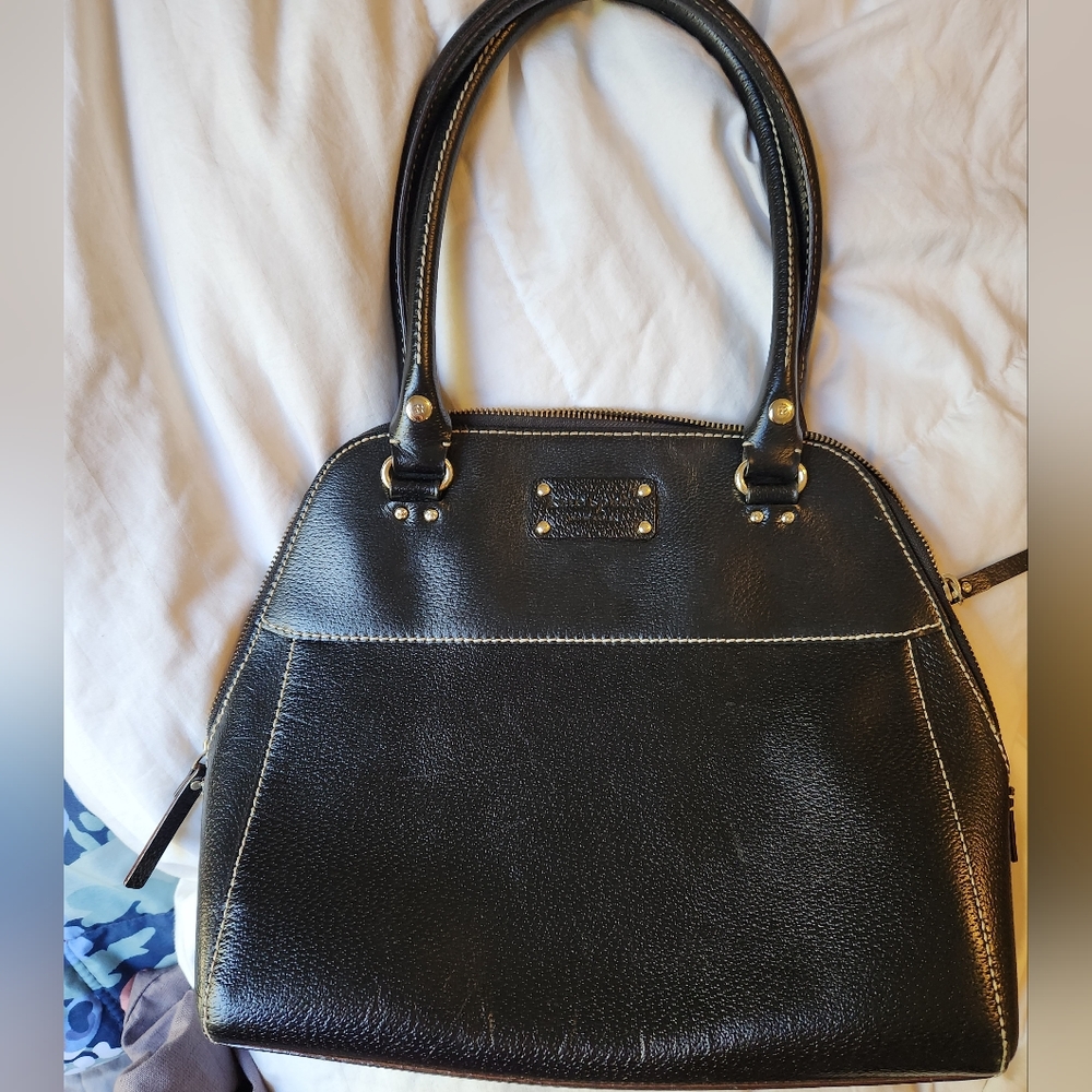 Kate Spade Wellesley black shoulder bag purse - Picture 2 of 4